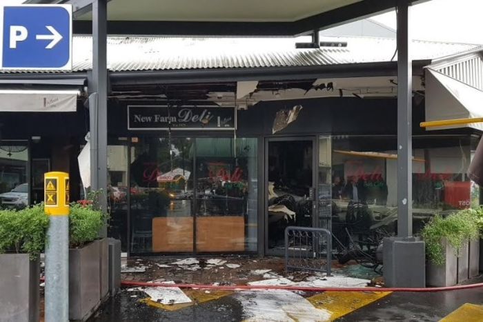 A fire gutted the New Farm Deli in Brisbane, completely destroying the premises.