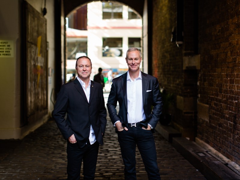 Rockpool Dining Group's frontman Neil Perry and CEO Thomas Pash