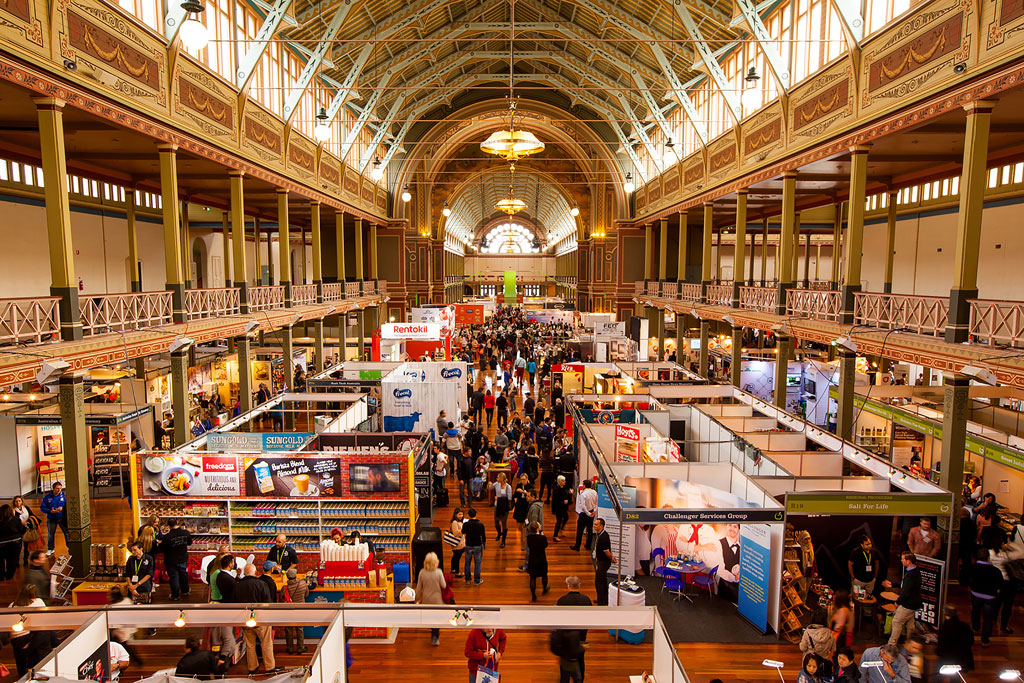 Foodservice Australia will be held in the Royal Exhibition Building, Melbourne.